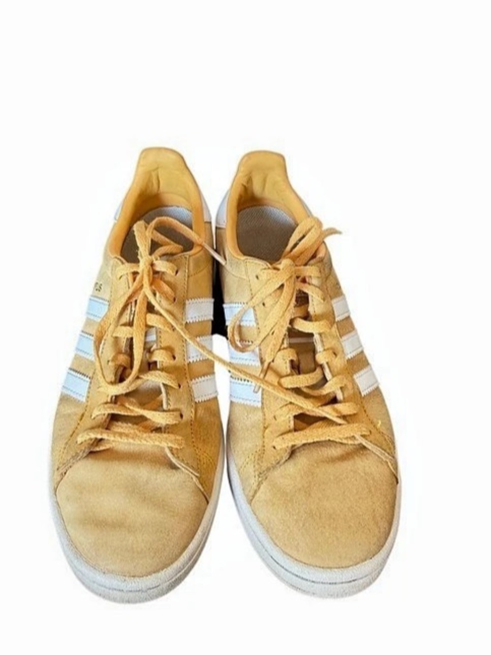 adidas Campus Mustard Yellow Sneakers- Size US 10